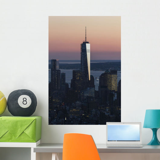 One World Trade Center Wall Mural