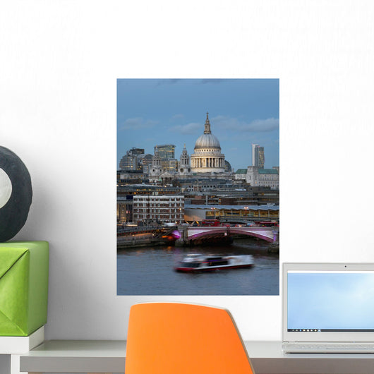 St Paul's Cathedral and Blackfriars Wall Mural