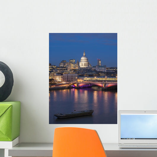 St Paul's Cathedral and Blackfriars Wall Mural