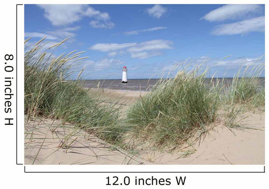 Lighthouse and Sand Dunes