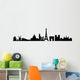 Paris Skyline Wall Decal