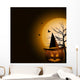 Halloween Pumpkin and Witches