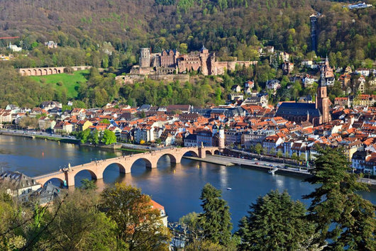 Heidelberg at spring, Germany Wall Mural