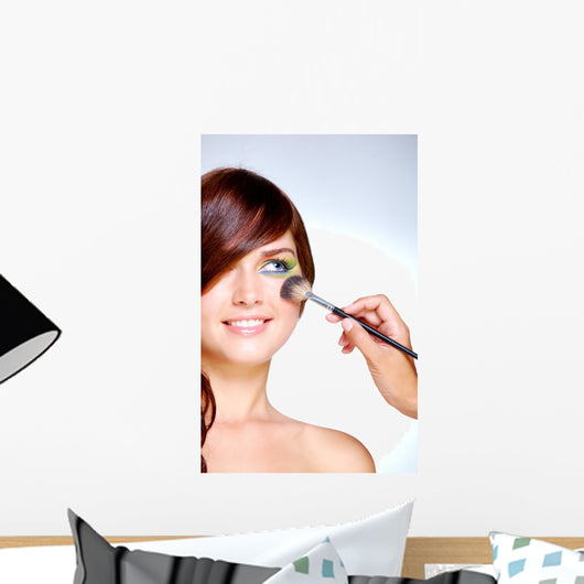 Doing Makeup Wall Mural