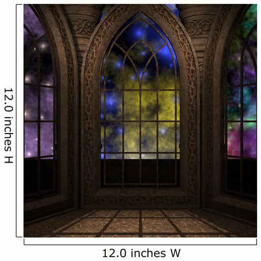 Magic Window Fantasy Setting Wall Mural