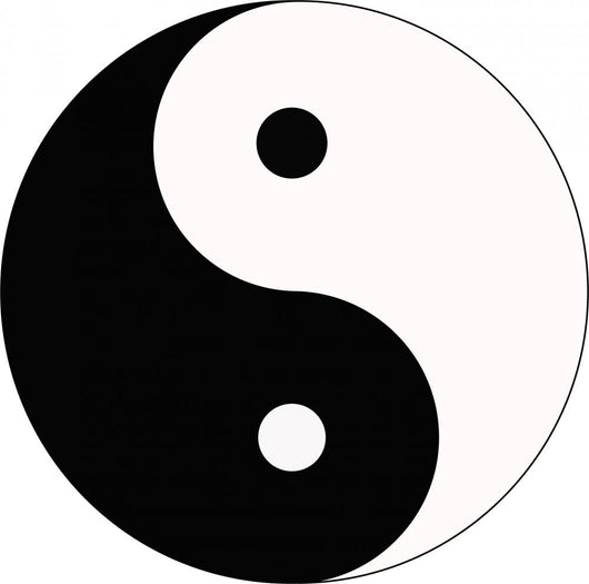 Yin and Yang Wall Decal
