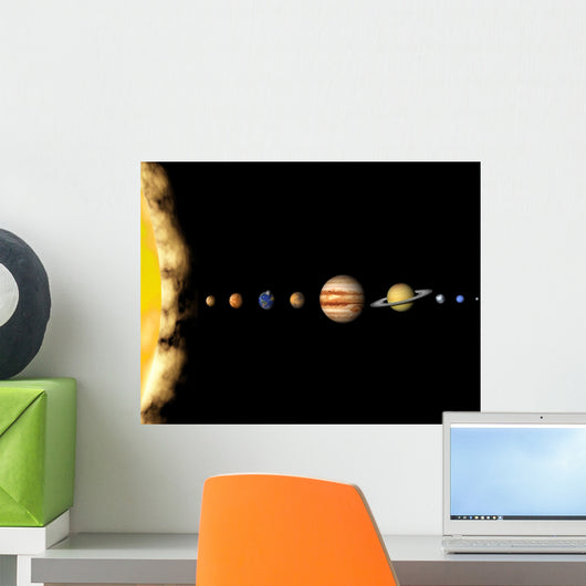 Solar System Wall Mural