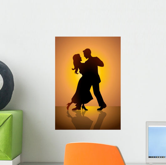 Couples Dancing Wall Mural