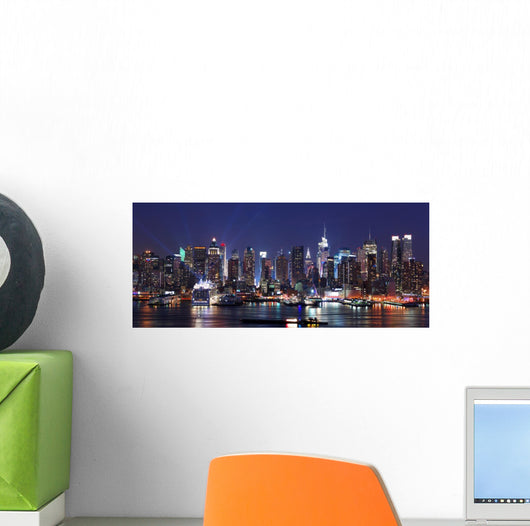 Modern City Night Scene