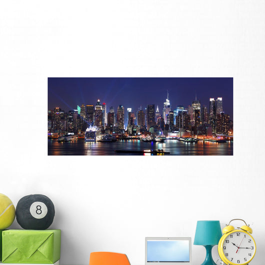 Modern City Night Scene