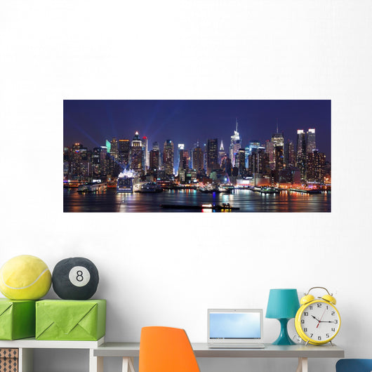 Modern City Night Scene