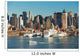 NEW YORK CITY SKYLINE WITH BOATS Wall Mural