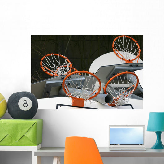 Paniers Basket Wall Mural