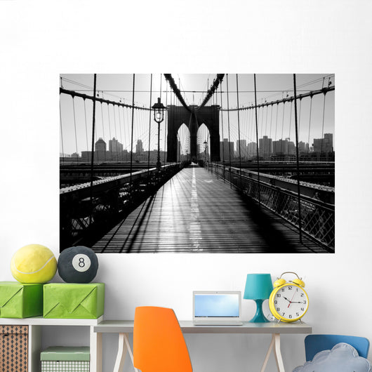 Brooklyn Bridge, Manhattan, New York City, USA Wall Mural