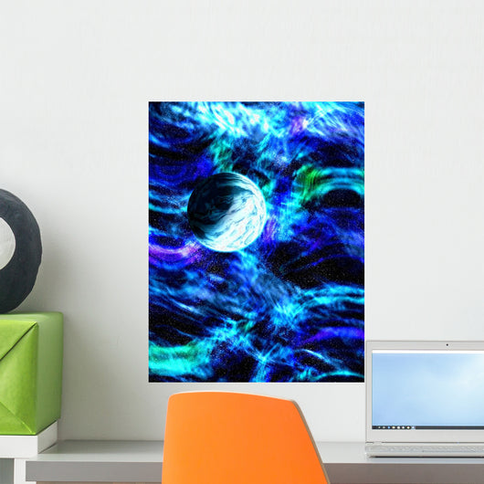 planet in space Wall Mural