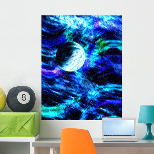 planet in space Wall Mural