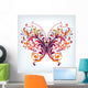 abstract butterfly Wall Decal