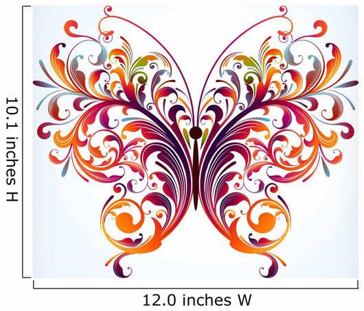 abstract butterfly Wall Decal
