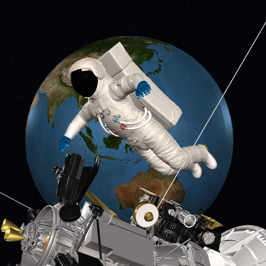 Astronaut Outer Space Wall Mural