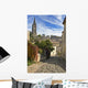 Cobbled Street of Saint Emilion - A Unesco World Heritage Site. Wall Mural