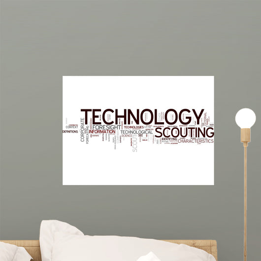 Technology Scouting Wall Decal