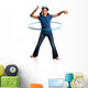 Young Girl With Hula Hoop Wall Decal