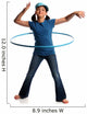 Young Girl With Hula Hoop Wall Decal