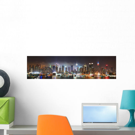 Manhattan New York City panorama Wall Mural