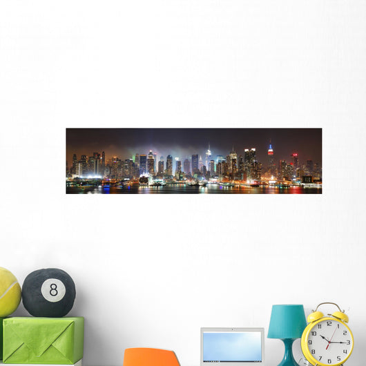 Manhattan New York City panorama Wall Mural
