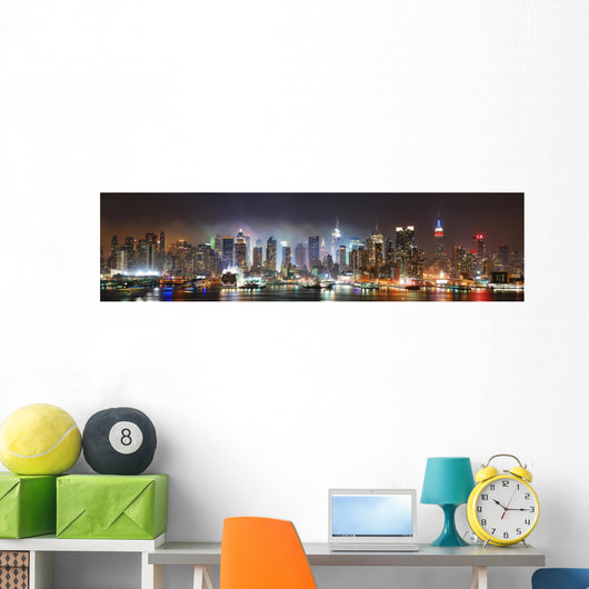 Manhattan New York City panorama Wall Mural