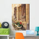 Mediterranean Window Boxes Wall Mural