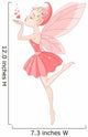 Blowing Kisses Fairy Wall Decal
