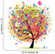 Happy Holiday Funny Tree With Balloons Wall Decal
