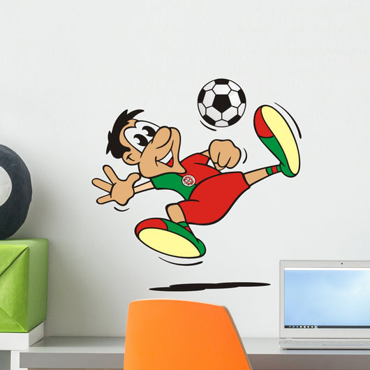 Soccer Portugal Wall Decal