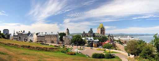 Panorama City Quebec Wall Decal