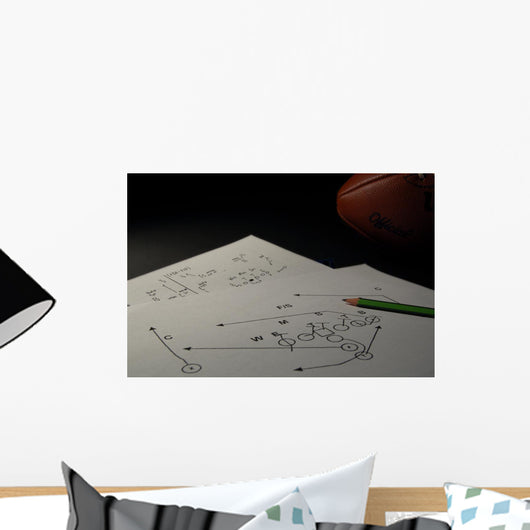Offensive Playbook Wall Mural