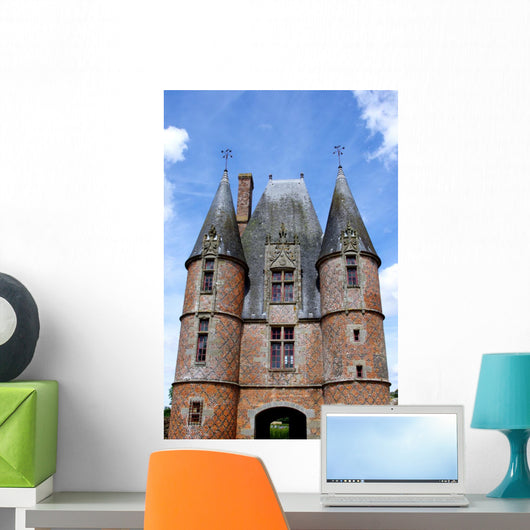 Chteau De Carrouges Porche Wall Mural