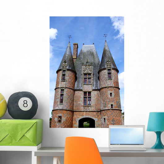 Chteau De Carrouges Porche Wall Mural