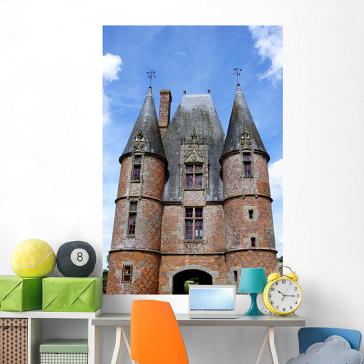Chteau De Carrouges Porche Wall Mural