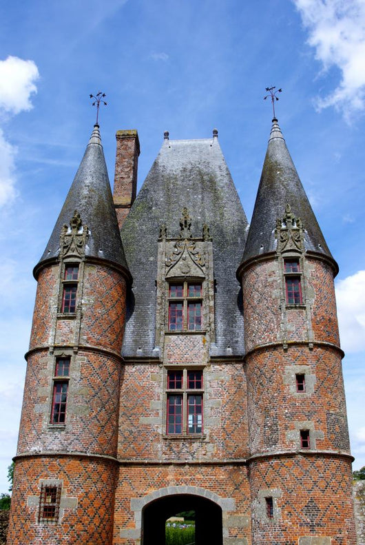 Chteau De Carrouges Porche Wall Mural