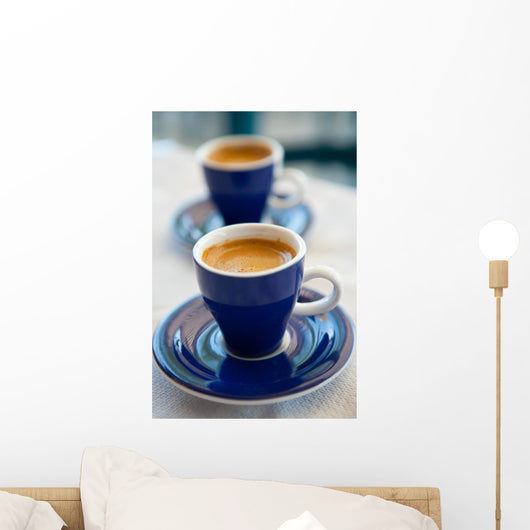Two Cups of Greek Coffee Wall Mural