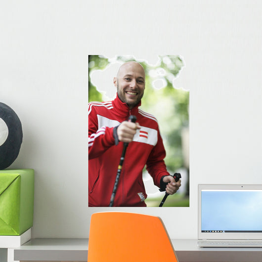 Nordic Walking Wall Mural