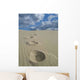 Spuren im Sand Wall Decal