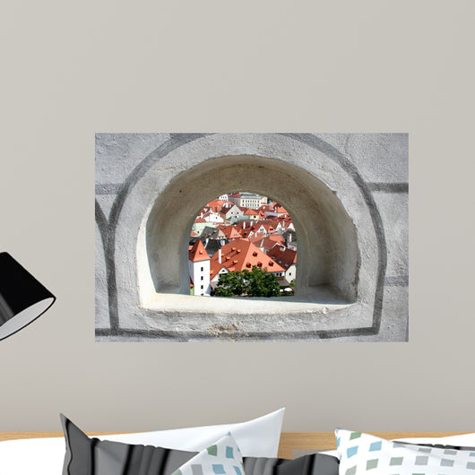 Attractive Czech Krumlov from