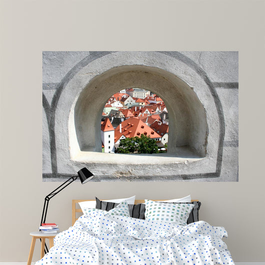 Attractive Czech Krumlov from