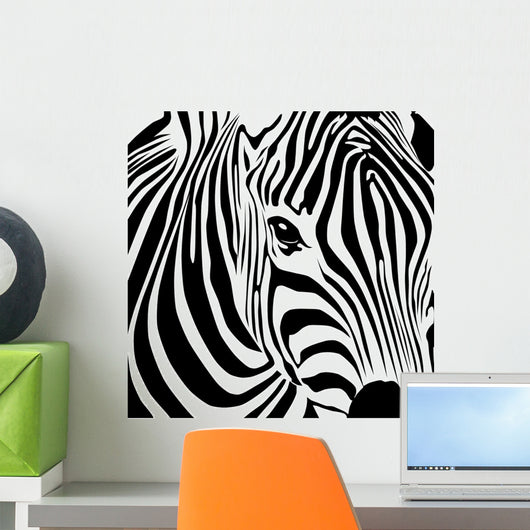 Zebra Wall Mural