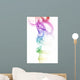 Colorl Rainbow Smoke Wall Mural