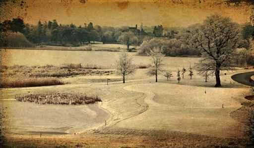 Winter Cold Scenic Landscape Wall Decal Design 1