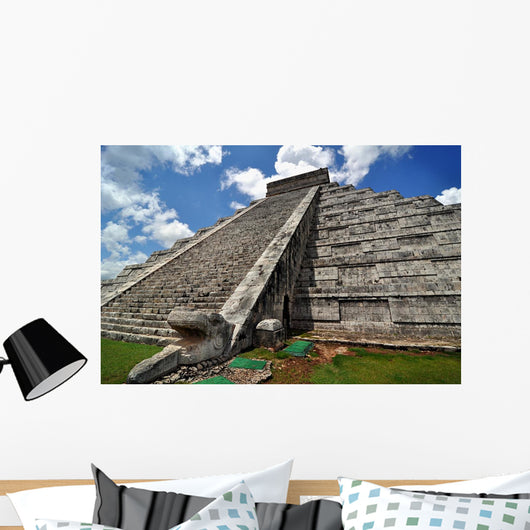 chichenitza stairs Wall Mural