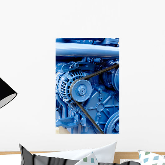 diesel engine Wall Mural